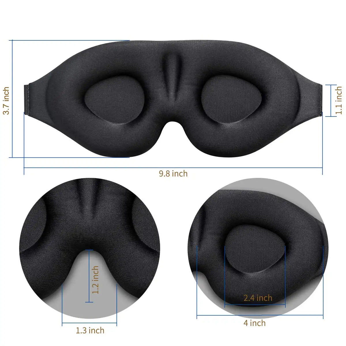 3D PerfectFit Eye Mask