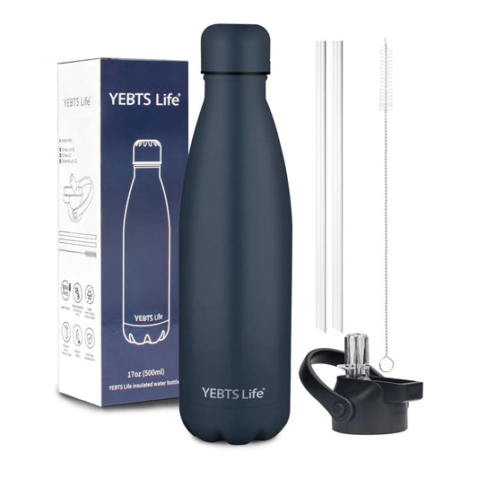 Insulated Stainless Steel Sports Bottle 17oz